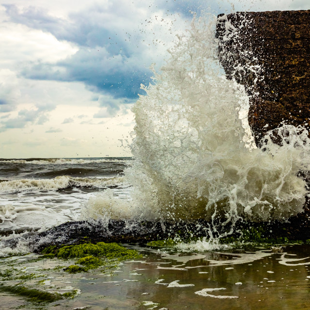 "Wave crashing" by Expvisual Filmmaking and Photography SAS de CV - $14.82 "Wave crashing" stock image