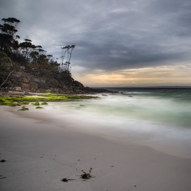 "Greenfield Beach" by Wes Schulstad - £16.00 "Greenfield Beach" stock image