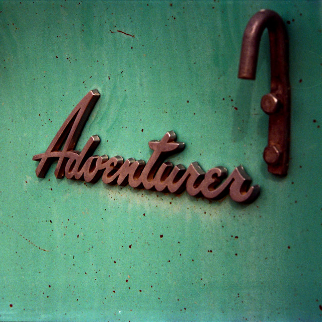 "Adventurer" by Zachary I Peabody - £10.00 "Adventurer" stock image