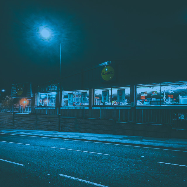 "Early morning shopping" stock image