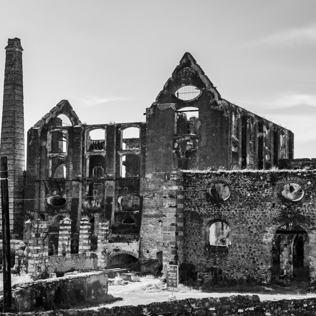 "Ex-Hacienda Coahuixtla in black and white" by Expvisual Filmmaking and Photography SAS de CV - $3.63 "Ex-Hacienda Coahuixtla in black and white" stock image