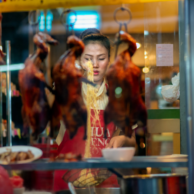 "Chinatown Bangkok, Thailand" stock image