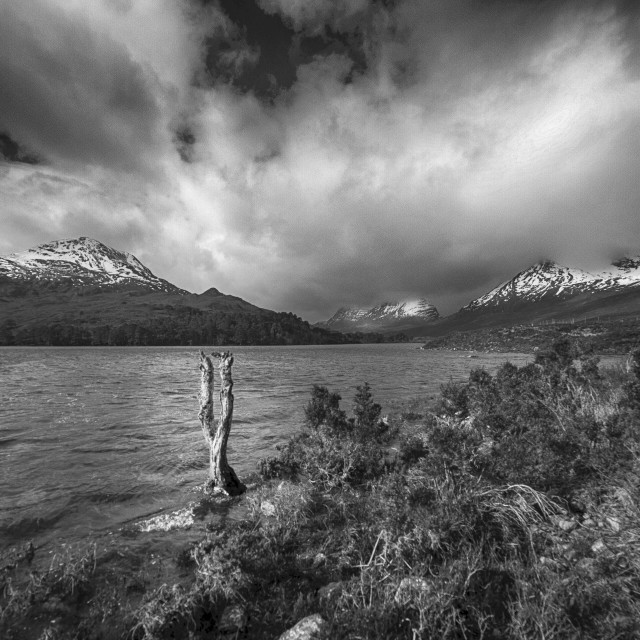 "Loch Clair, Beinn Eighe and Torridon" stock image