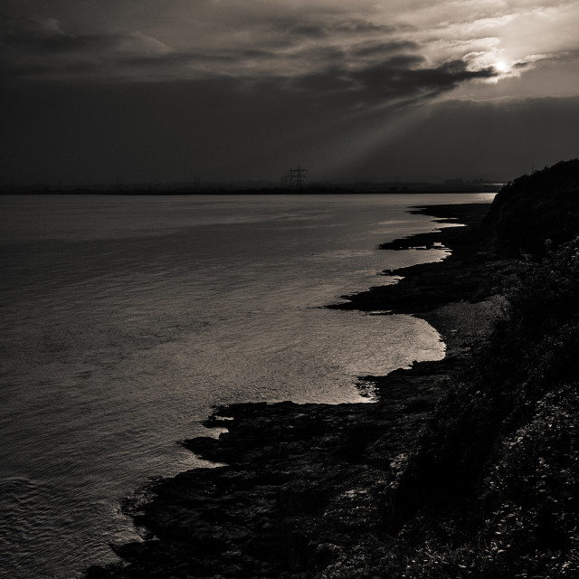 "The Welsh Coastal Path" stock image