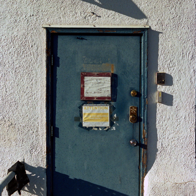 "Security Entrance" by Zachary I Peabody - £10.00 "Security Entrance" stock image