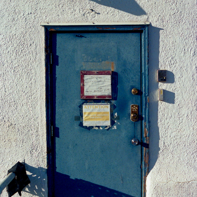 "Security Entrance 2" by Zachary I Peabody - £10.00 "Security Entrance 2" stock image