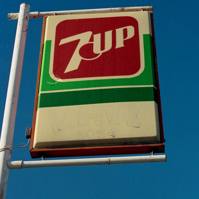 "7-Up VFW" by Zachary I Peabody - £10.00 "7-Up VFW" stock image