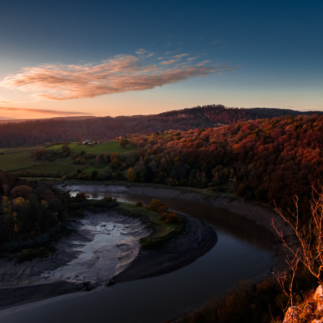 "Wyntour’s Leap." stock image