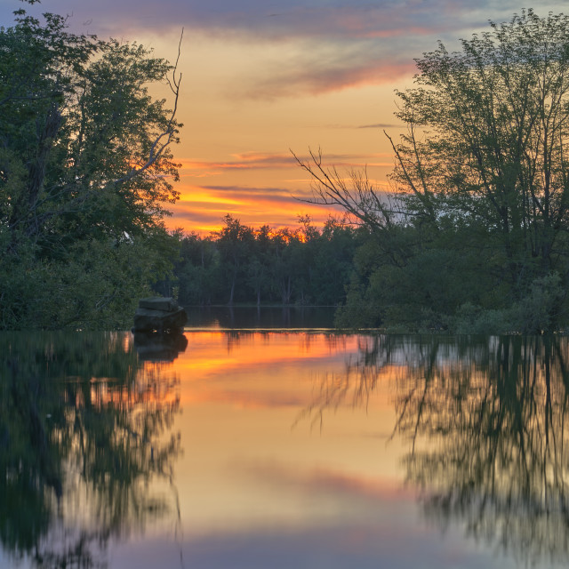 "Reflections" stock image