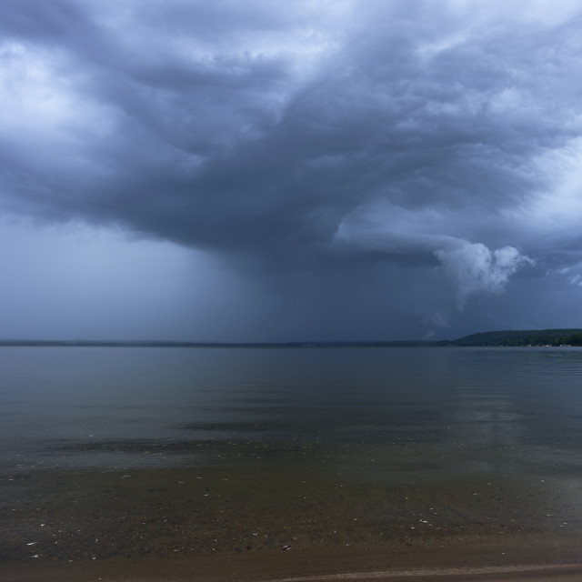 "Angry Sky" stock image