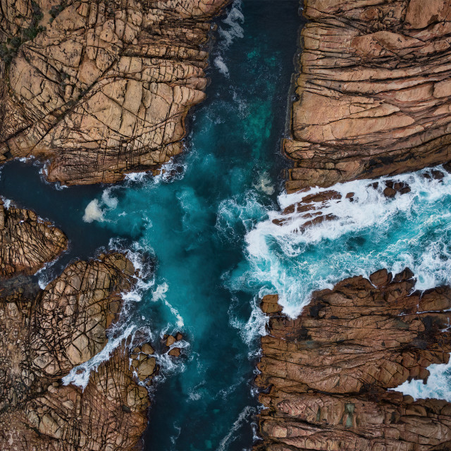 "Canal Rocks at Walyup 2" stock image