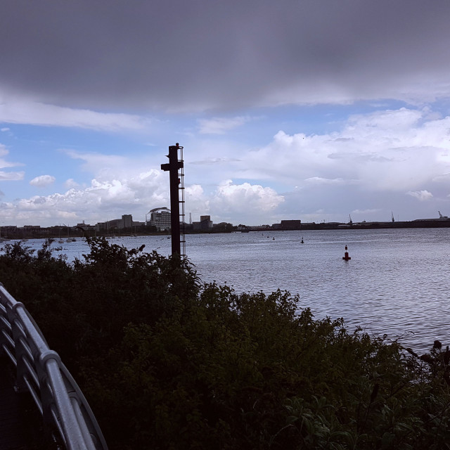 "Along The Waterfront" by Steve Harrison - $3.66 "Along The Waterfront" stock image