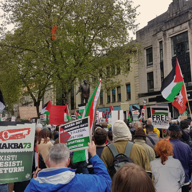 "Palestinian Protest" stock image