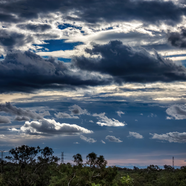 "Gathering Storm" stock image