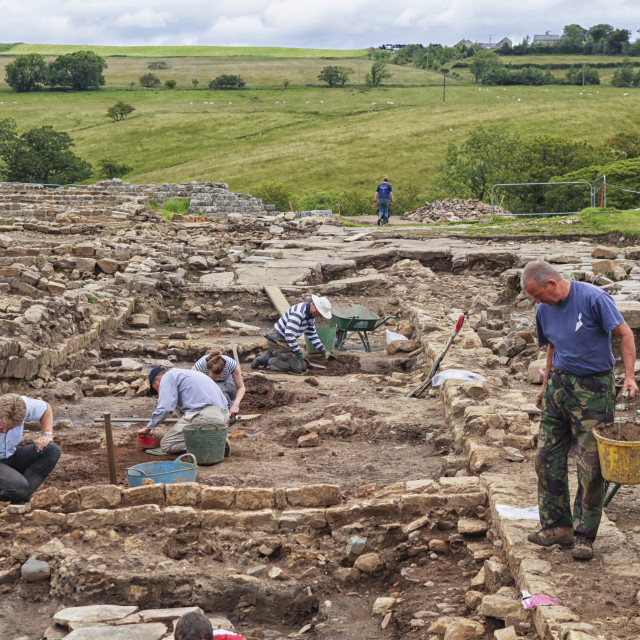 "Excavations" stock image