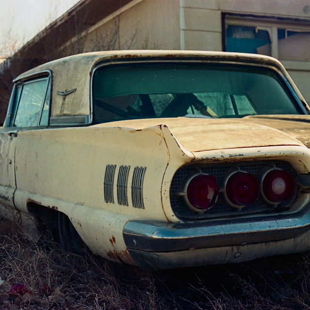 "1960 Thunderbird 5" by Zachary I Peabody - £10.00 "1960 Thunderbird 5" stock image