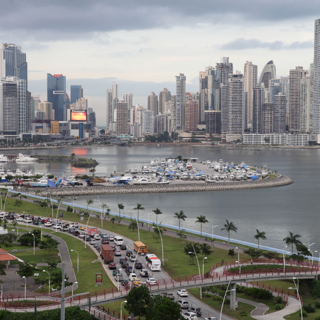 "bahía de panamá" stock image