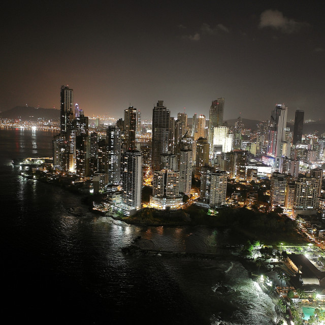 "Hermosa vista nocturna" stock image