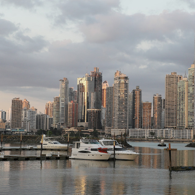 "Bahía de panamá" stock image