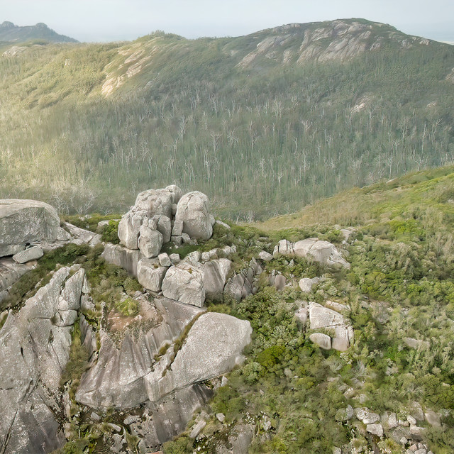 "Porongorup Ranges Aerial 4" stock image