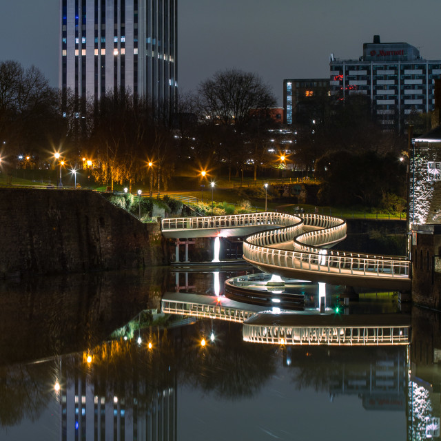 "Bristol Skylines" by Pete Griffiths - £10.00 "Bristol Skylines" stock image
