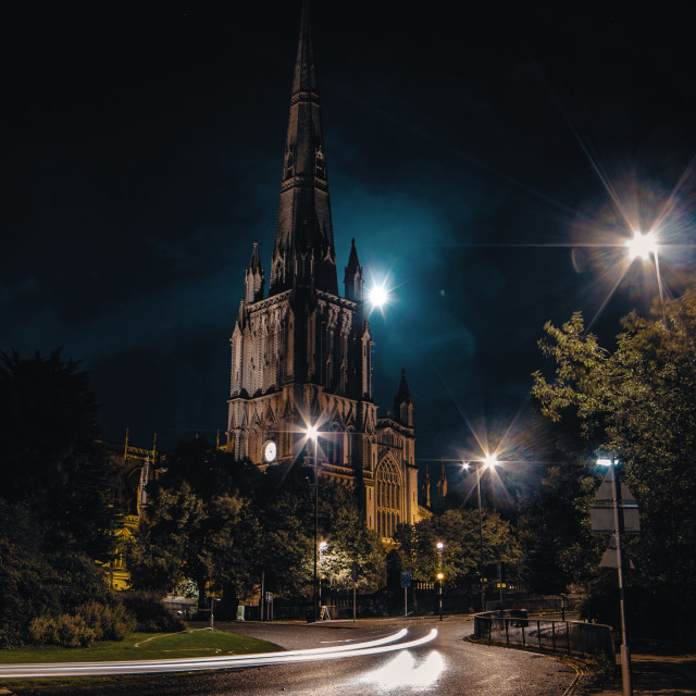 "St Mary Redcliffe" by Pete Griffiths - £10.00 "St Mary Redcliffe" stock image
