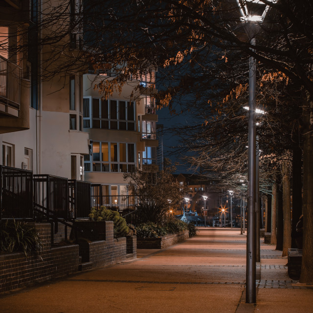 "Empty Bristol Streets" by Pete Griffiths - £10.00 "Empty Bristol Streets" stock image