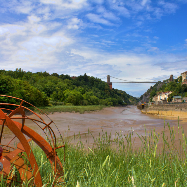 "Clifton Suspension Bridge" by Pete Griffiths - £10.00 "Clifton Suspension Bridge" stock image