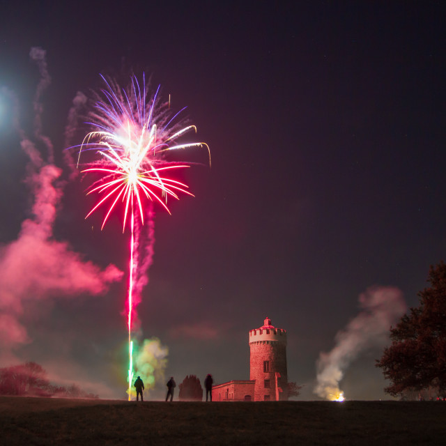 "Bristol Fireworks" by Pete Griffiths - £10.00 "Bristol Fireworks" stock image