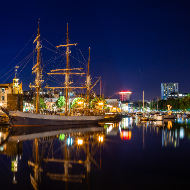 "Bristol Boats" by Pete Griffiths - £10.00 "Bristol Boats" stock image