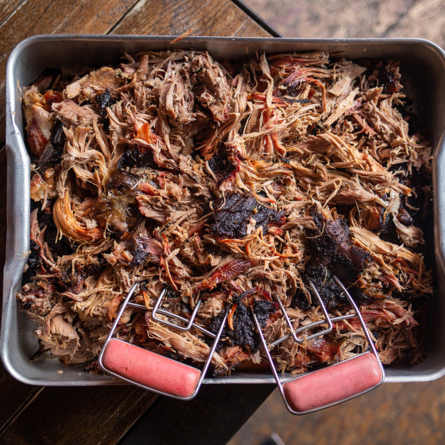 "Pulled Pork" by Pete Griffiths - £10.00 "Pulled Pork" stock image