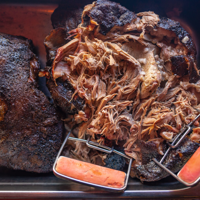 "Pulled Pork" by Pete Griffiths - £10.00 "Pulled Pork" stock image