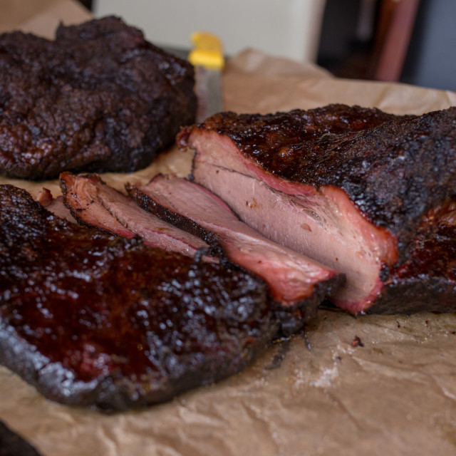 "Beef Brisket" by Pete Griffiths - £10.00 "Beef Brisket" stock image