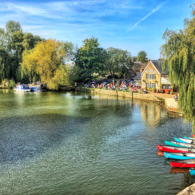 "Lechlade On Thames" stock image