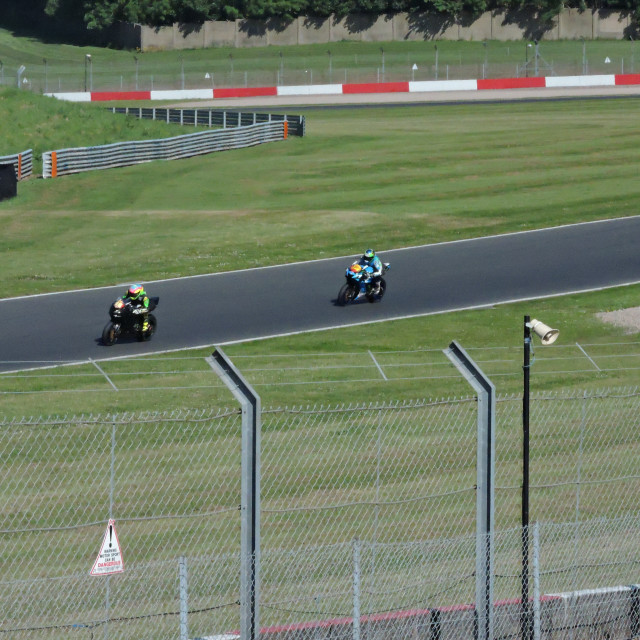 "Donington Park, BSB Test Day, 8th June 2021" by Ann Tomlin Photography - £10.00 "Donington Park, BSB Test Day, 8th June 2021" stock image