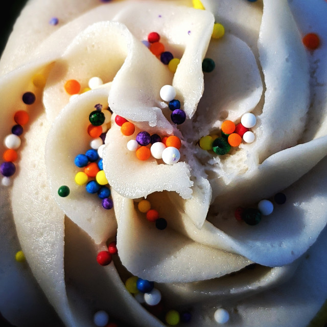 "Birthday cupcake" by MLLL Photography - $21.38 "Birthday cupcake" stock image