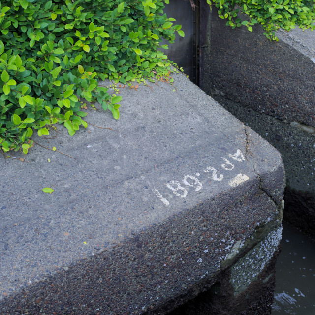 "Concrete Block" by Blue Magister - £20.00 "Concrete Block" stock image