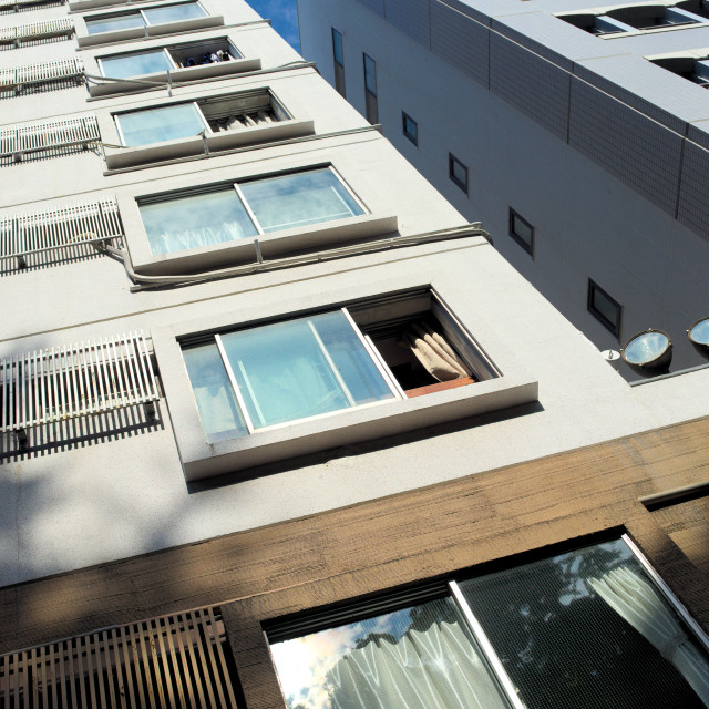 "Apartment Life" by Blue Magister - £25.00 "Apartment Life" stock image