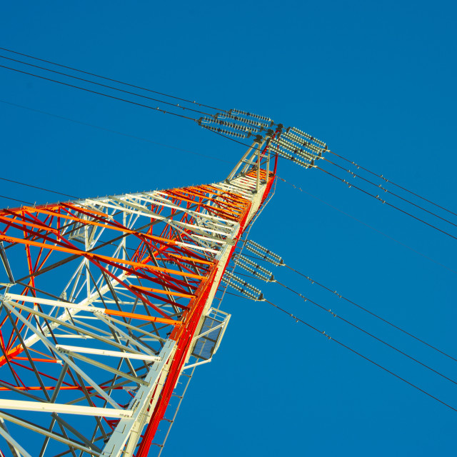 "High Tension" by Blue Magister - £20.00 "High Tension" stock image