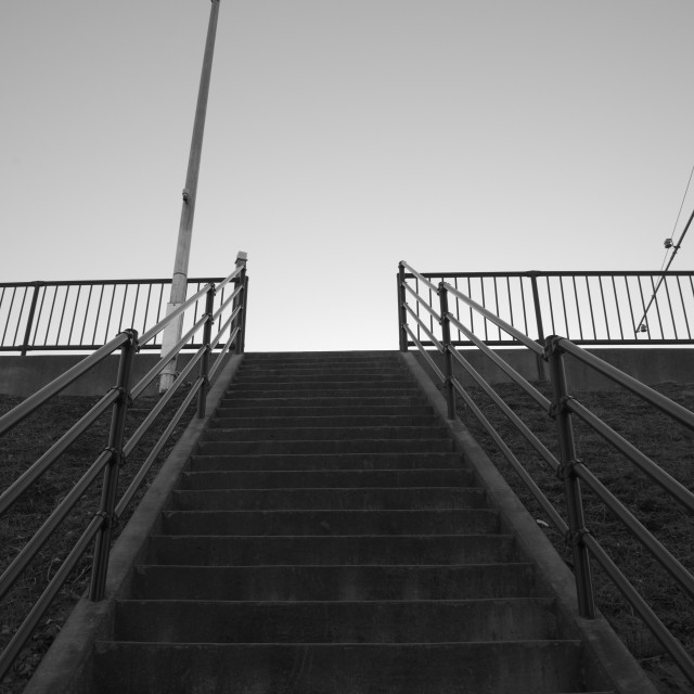 "Stairway to the Skies" stock image