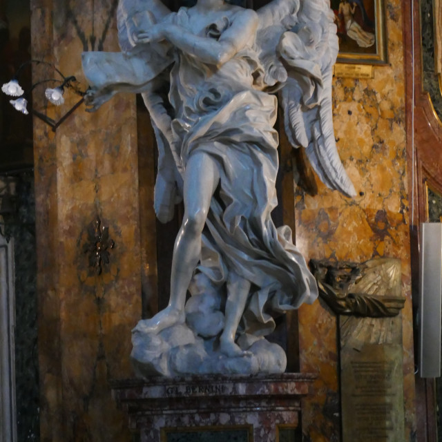 Gian Lorenzo Bernini, Angelo con il titolo della croce - Angel with the ...