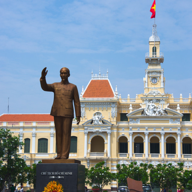 "Ho Chi Minh" by Blue Magister - £20.00 "Ho Chi Minh" stock image