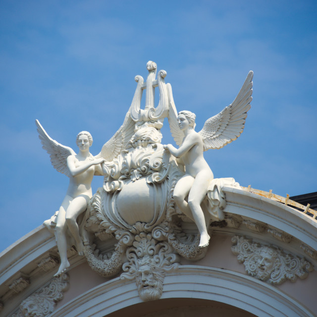 "Saigon Theater" by Blue Magister - £20.00 "Saigon Theater" stock image
