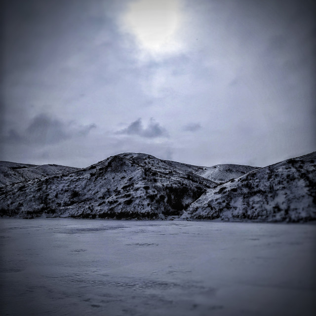 "Frozen lake" by MLLL Photography - $21.38 "Frozen lake" stock image