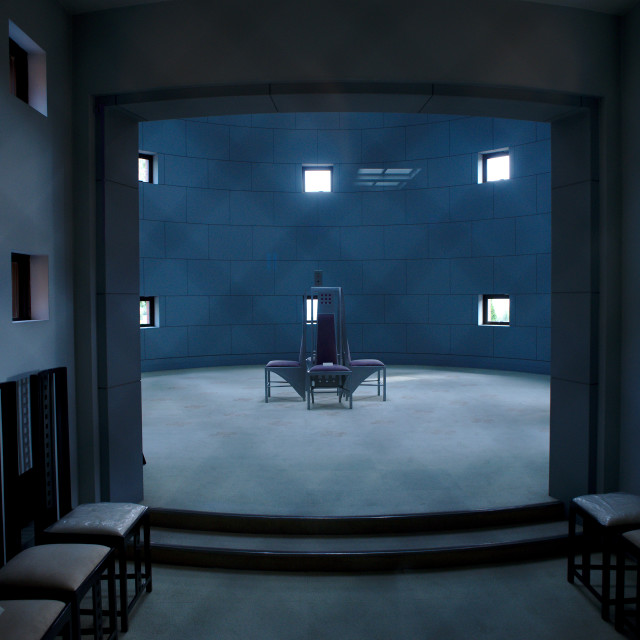 "Prison Cell" by Blue Magister - £20.00 "Prison Cell" stock image