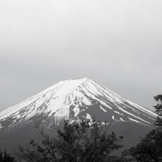"Fujisan #1" by Blue Magister - $149.12 "Fujisan #1" stock image