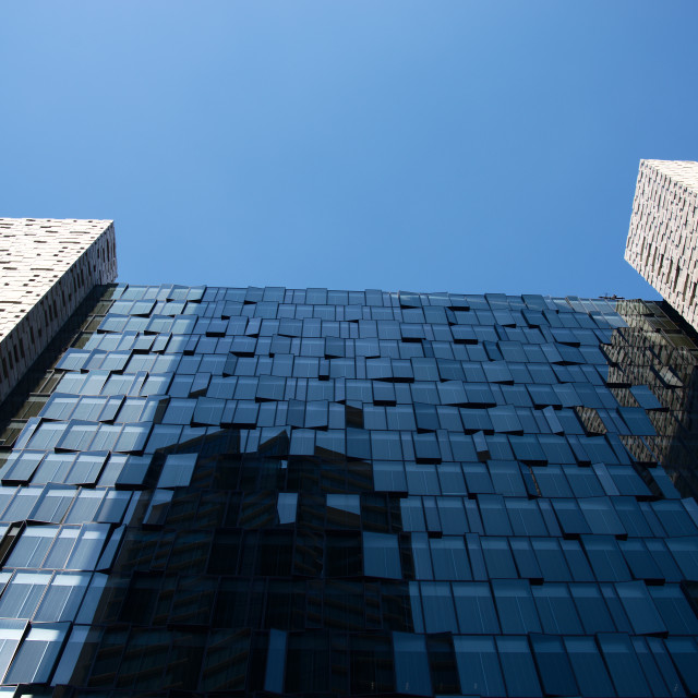 "Building 4" by Blue Magister - $24.85 "Building 4" stock image