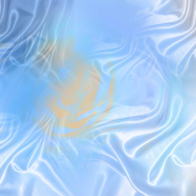 "Flower impressions on silk" by RukhsanaC - £50.00 "Flower impressions on silk" stock image