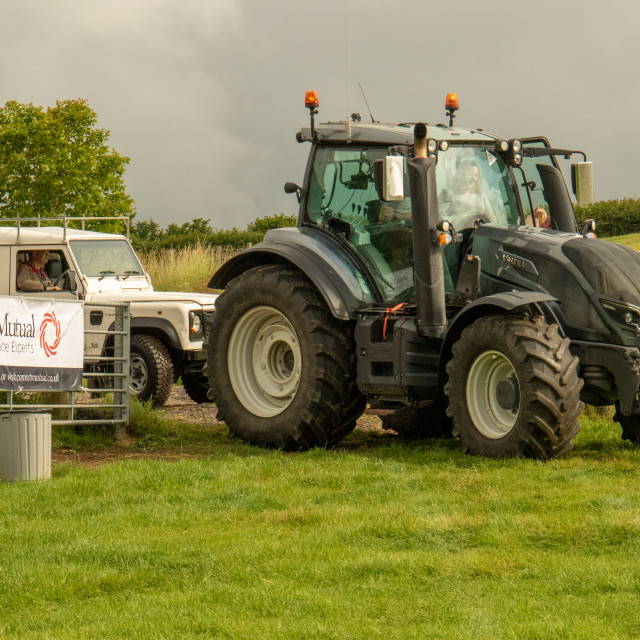 "Dorset County Show Tractor Run 21" by Dorset Rural Photography - £5.00 "Dorset County Show Tractor Run 21" stock image