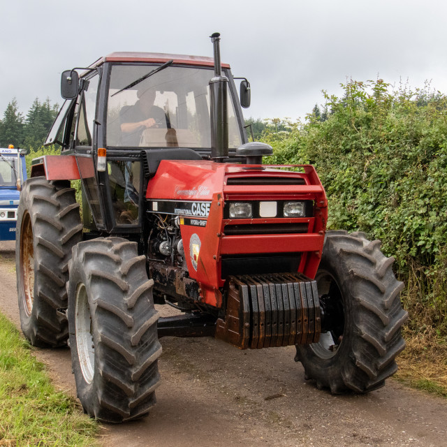 "Dorset County Show Tractor Run 21" by Dorset Rural Photography - £5.00 "Dorset County Show Tractor Run 21" stock image
